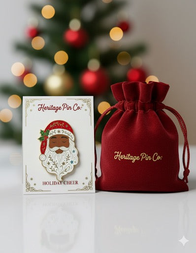 Behind the Design: Our Whimsical Santa Pin
