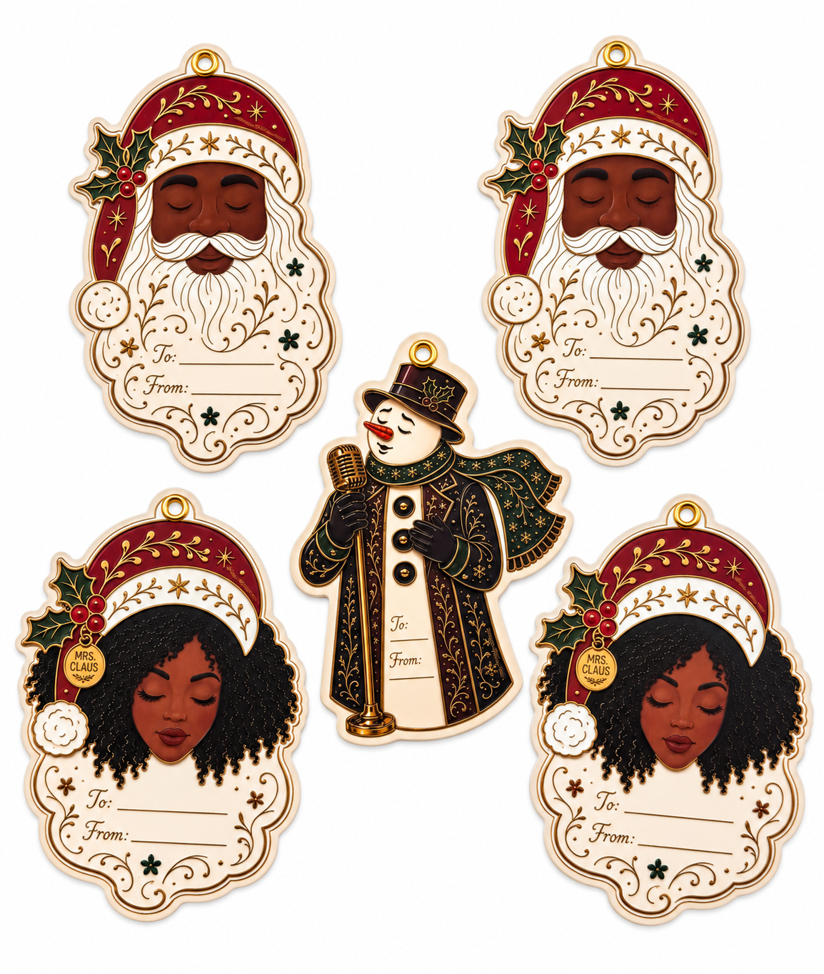 Christmas Magic | 5-Piece Gift Tag Set