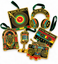 Gold & Groove™ Holiday Ornament Collector Edition | 6 Collectible Ornaments