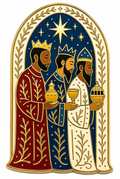 Three Wisemen | Heritage Holiday Pin