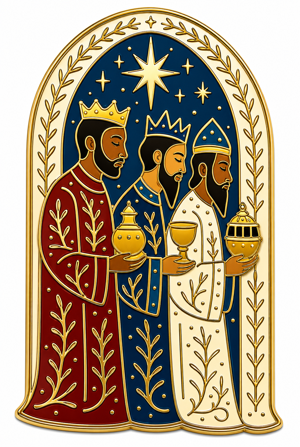 Three Wisemen | Heritage Holiday Pin