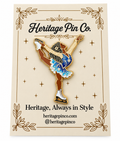 Breaking the Ice Figure Skater | Heritage Pin