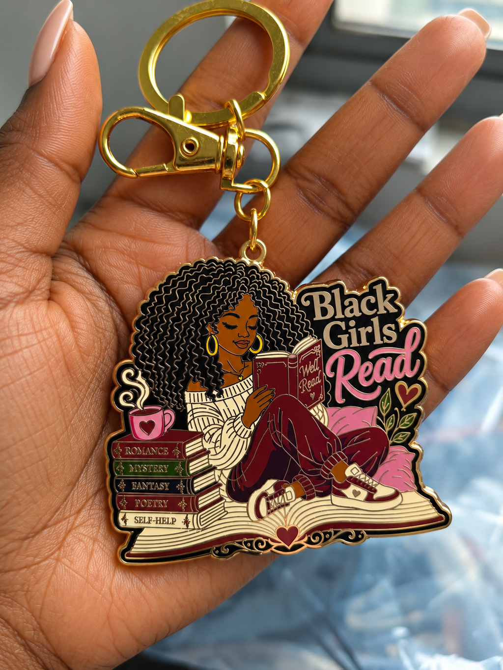 Black Girls Read | Bag Charm