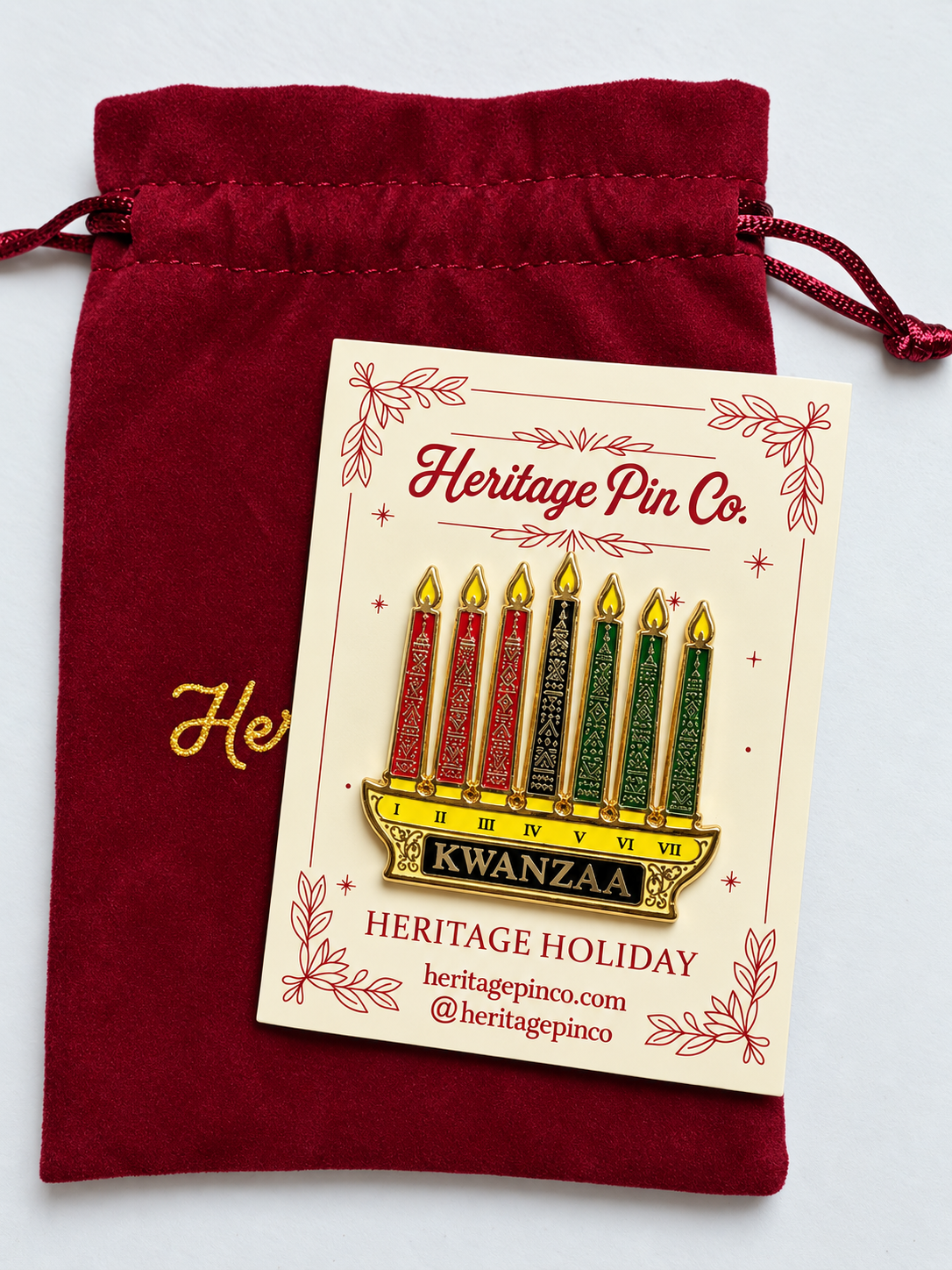 Kwanzaa | Heritage Holiday Pin