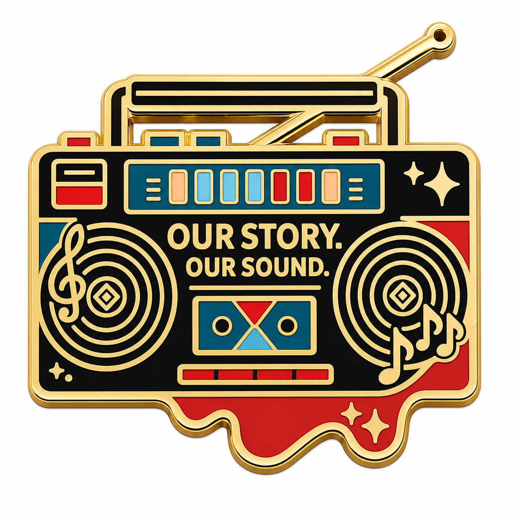 Gold & Groove 5-Pack Sticker Set | Collector Series