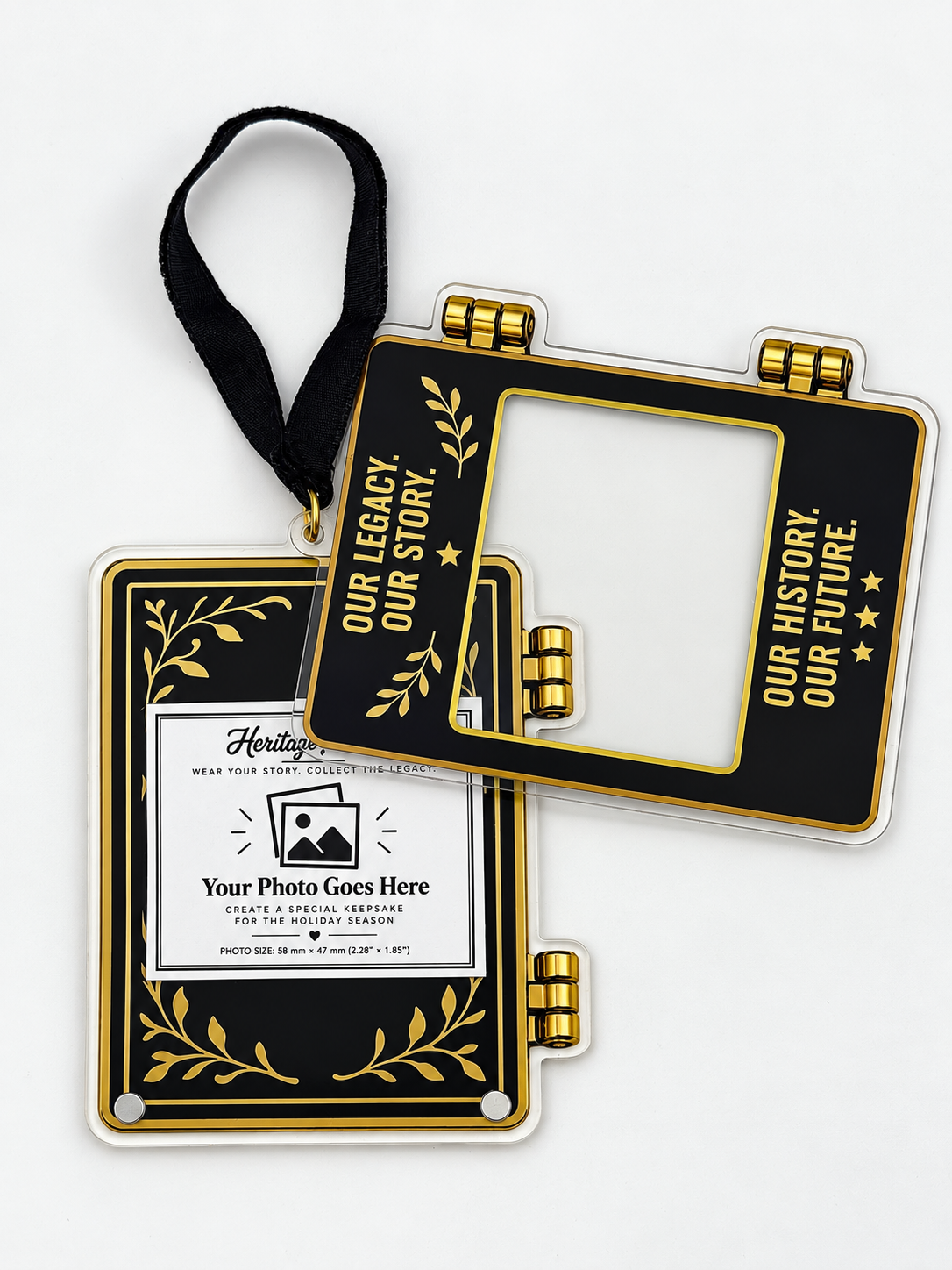Black History Book | Keepsake Photo Ornament