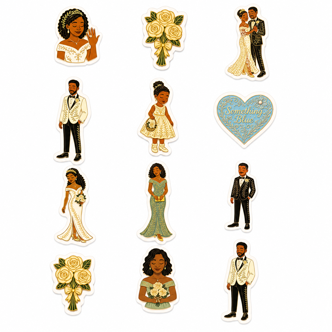 Forever 12-pack Sticker Set | Always & Forever Collection