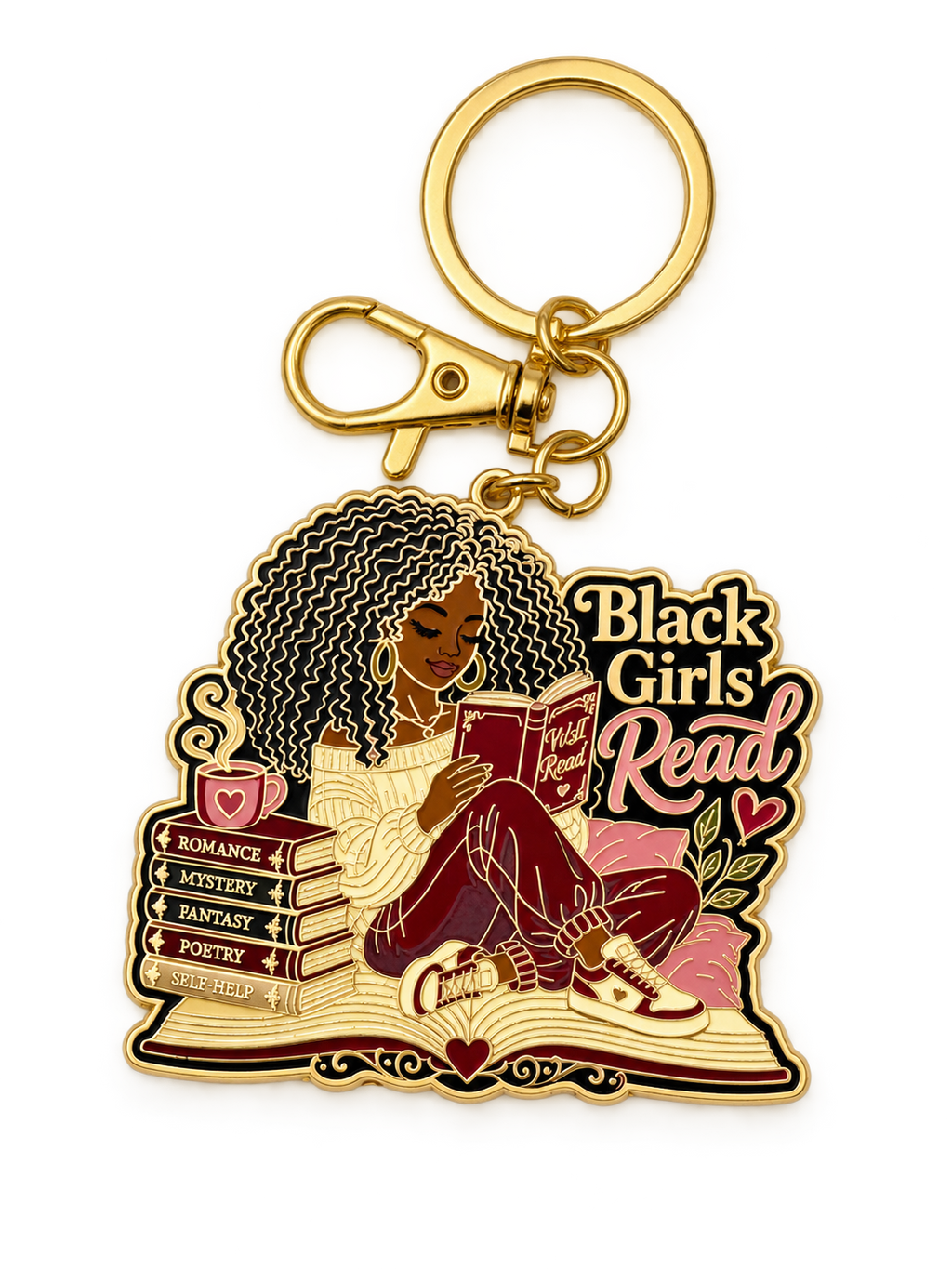 Black Girls Read | Bag Charm