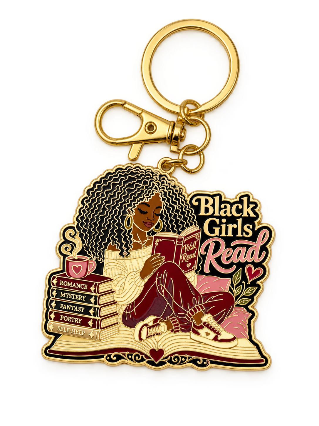 Black Girls Read | Bag Charm