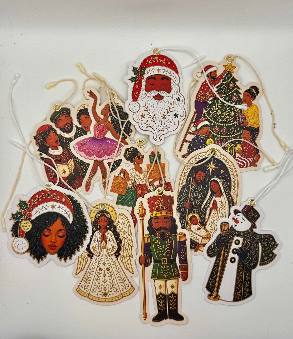 Heritage Holiday Gift Tags | Set of 10