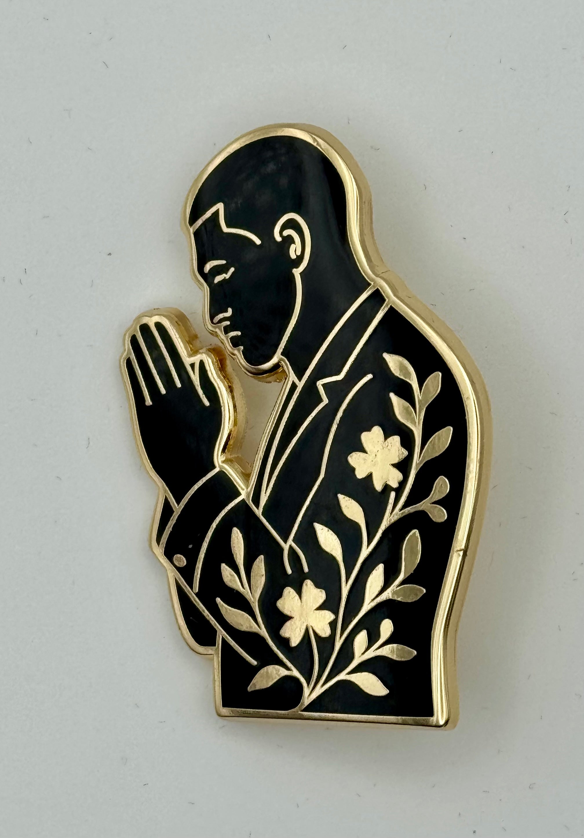 Grace in Humility | Praying Man Pin