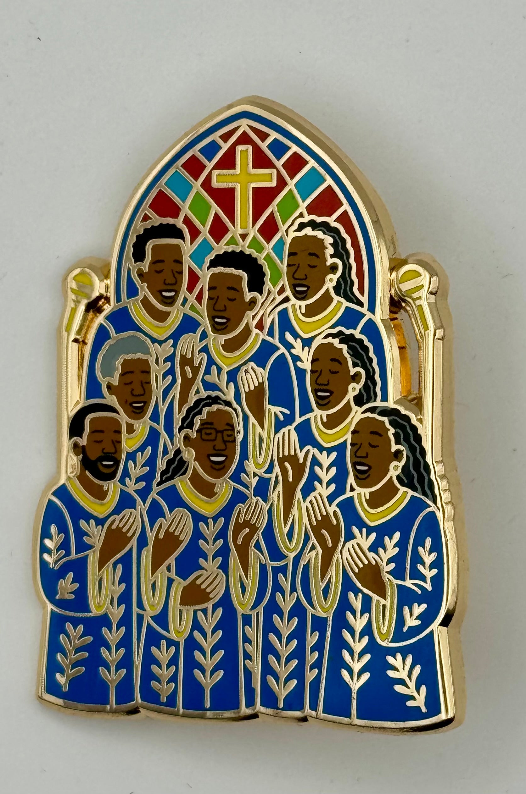 Grace in Praise | Heritage Gospel Choir Enamel Pin