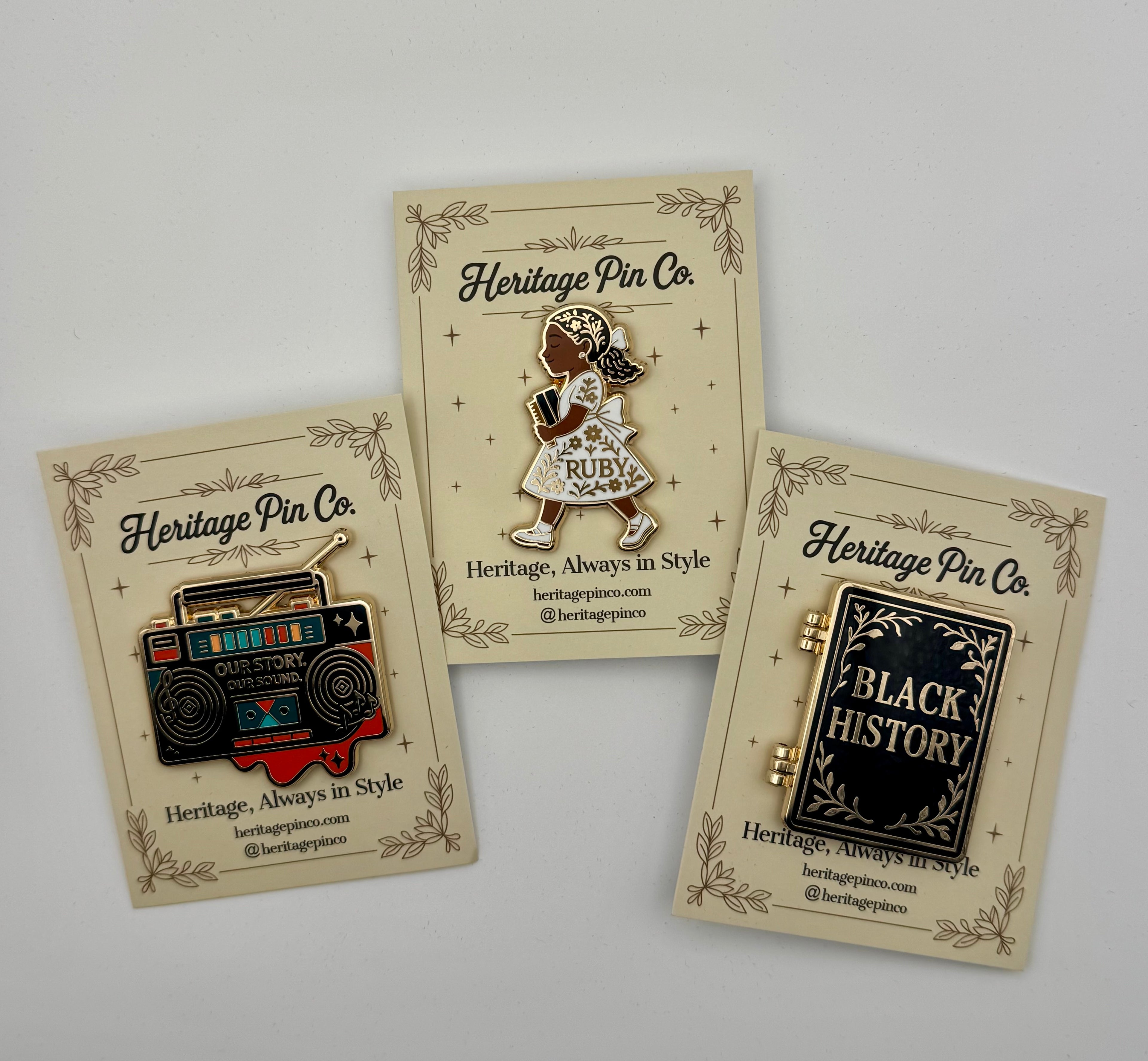 Heritage Pin Co. Collector Starter Set - ⭐ Bestseller