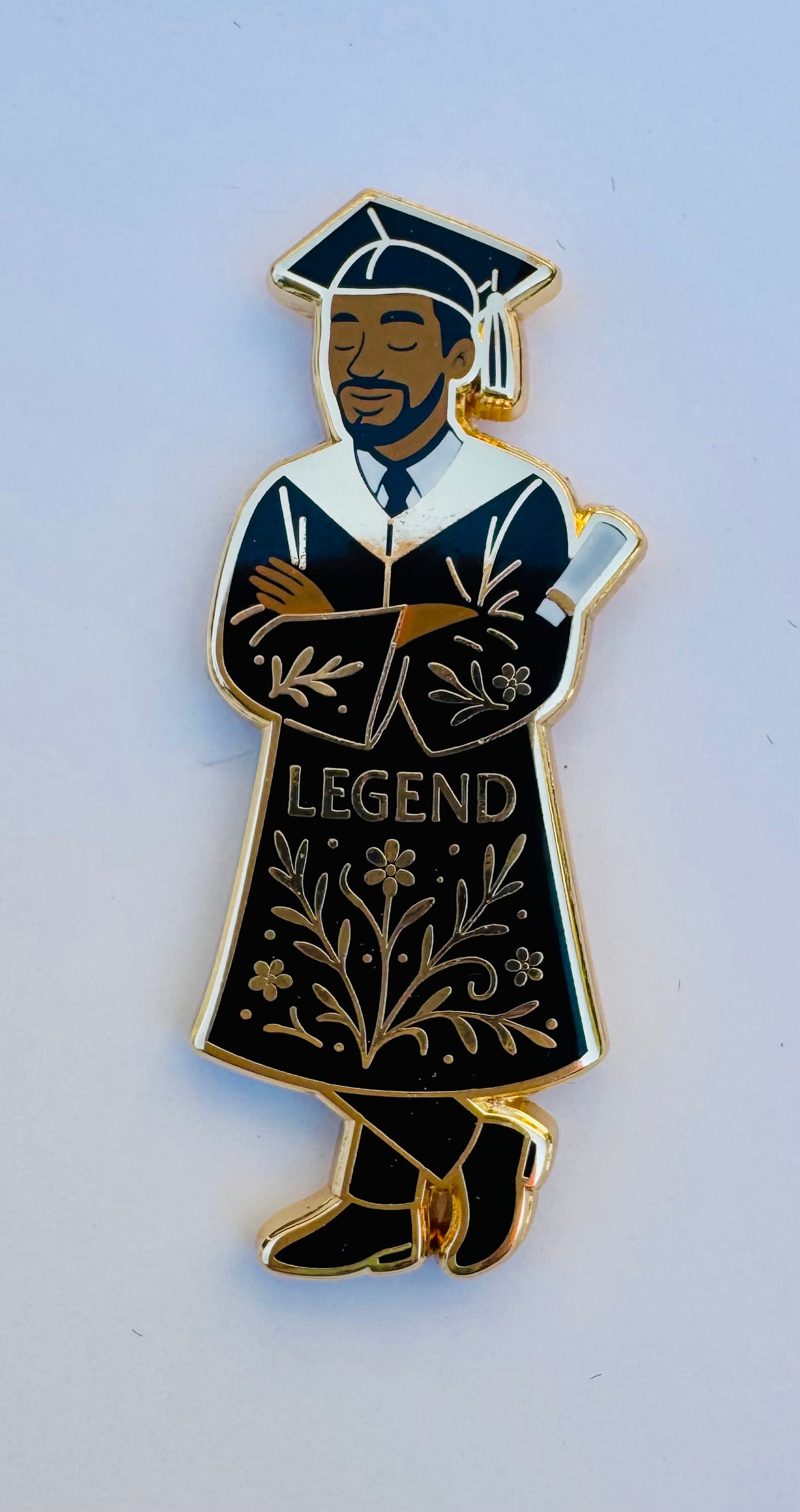 Legend | Graduation Boy Pin