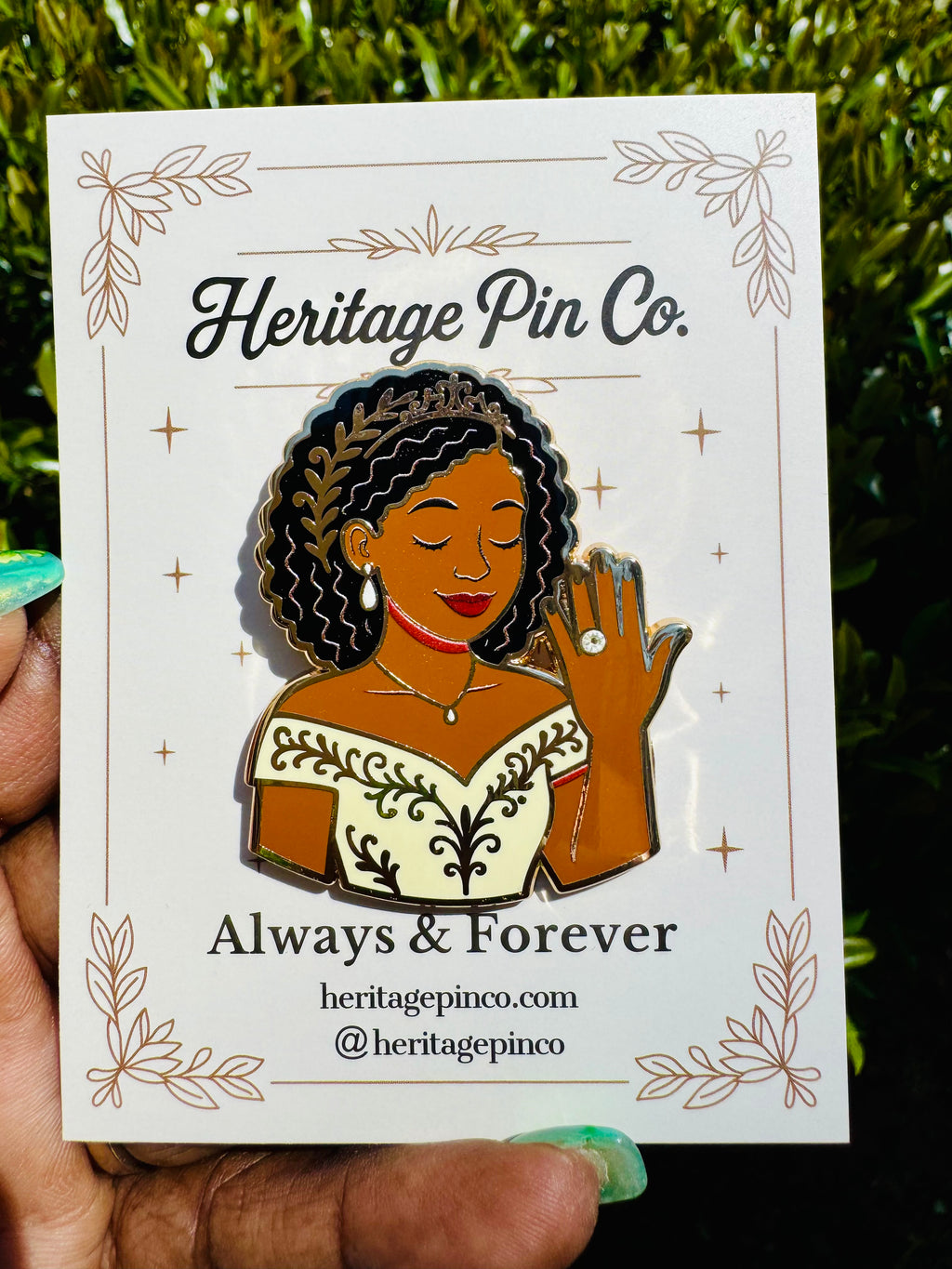 She Said Yes | Always & Forever Bride Pin