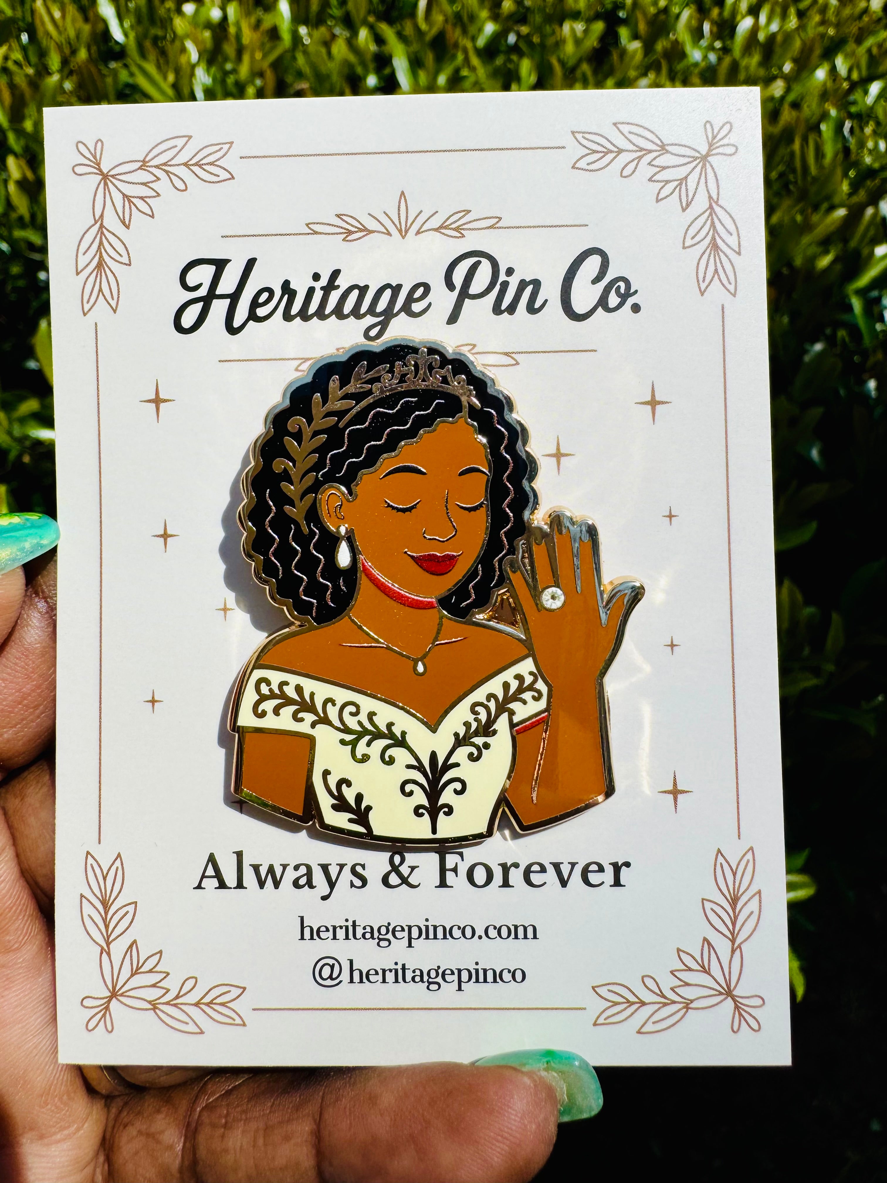 She Said Yes | Always & Forever Bride Pin- AVAILABLE 4.17.26