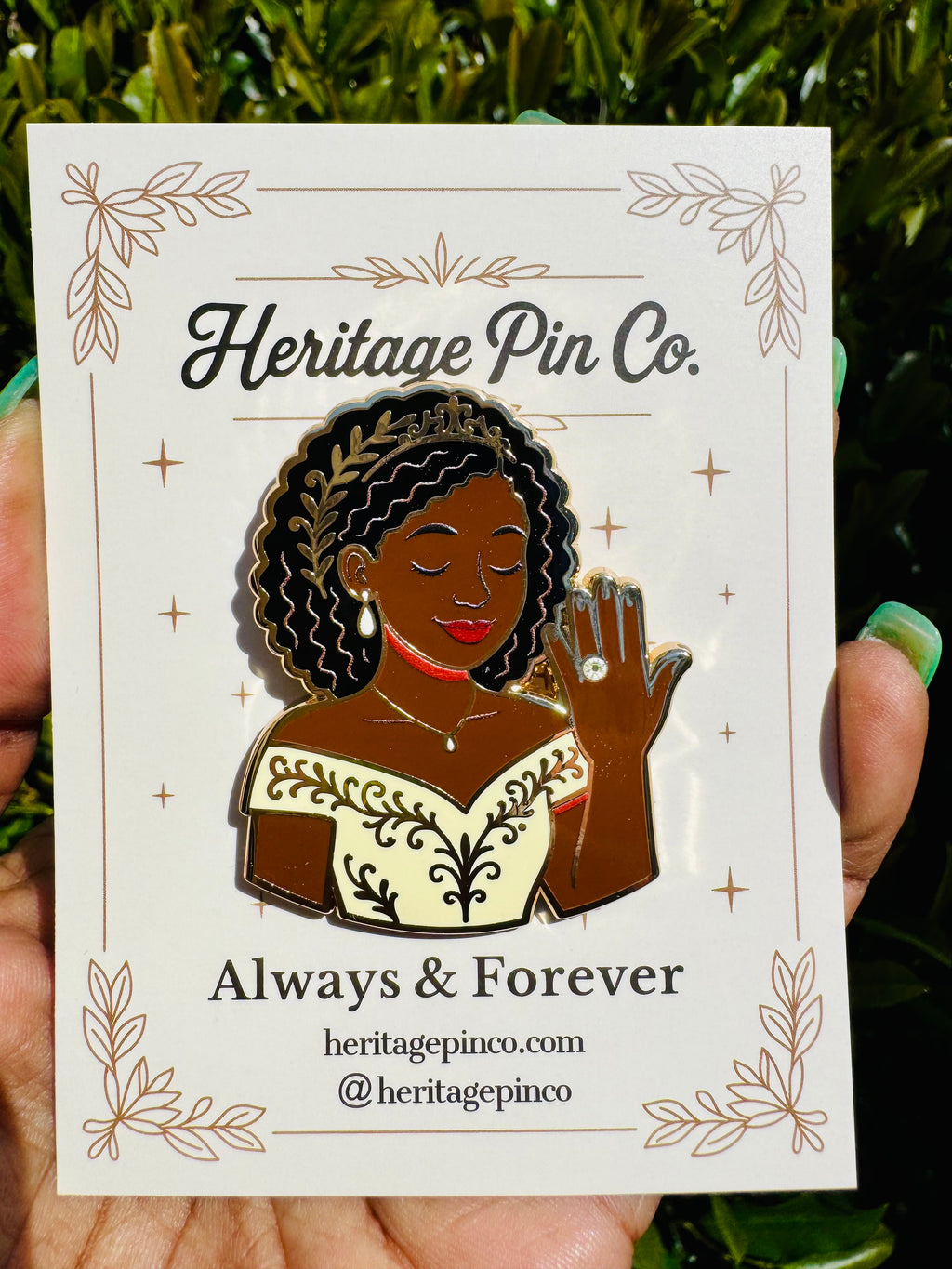 She Said Yes | Always & Forever Bride Pin