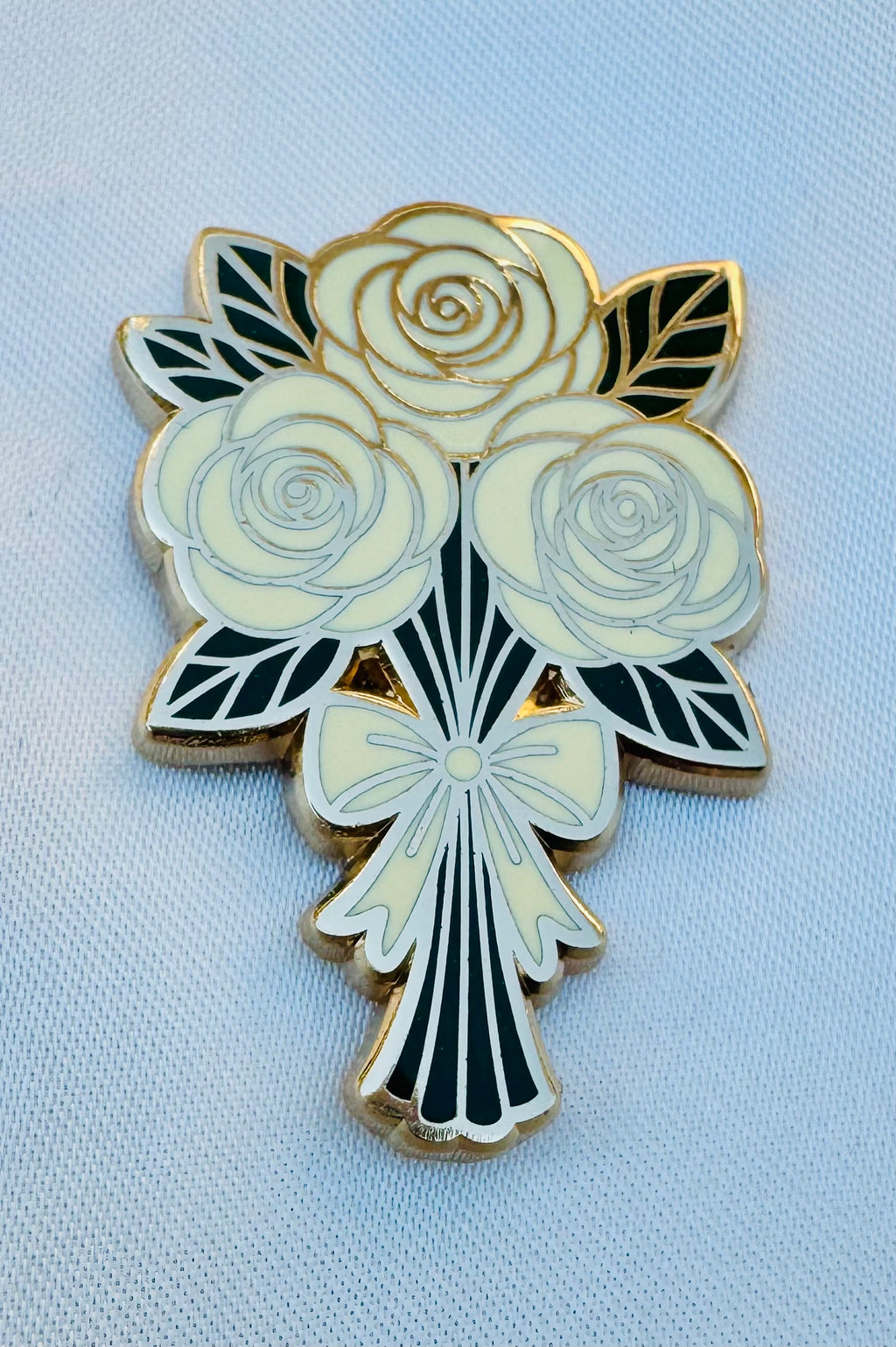 Floral Bouquet | Always & Forever Wedding Pin