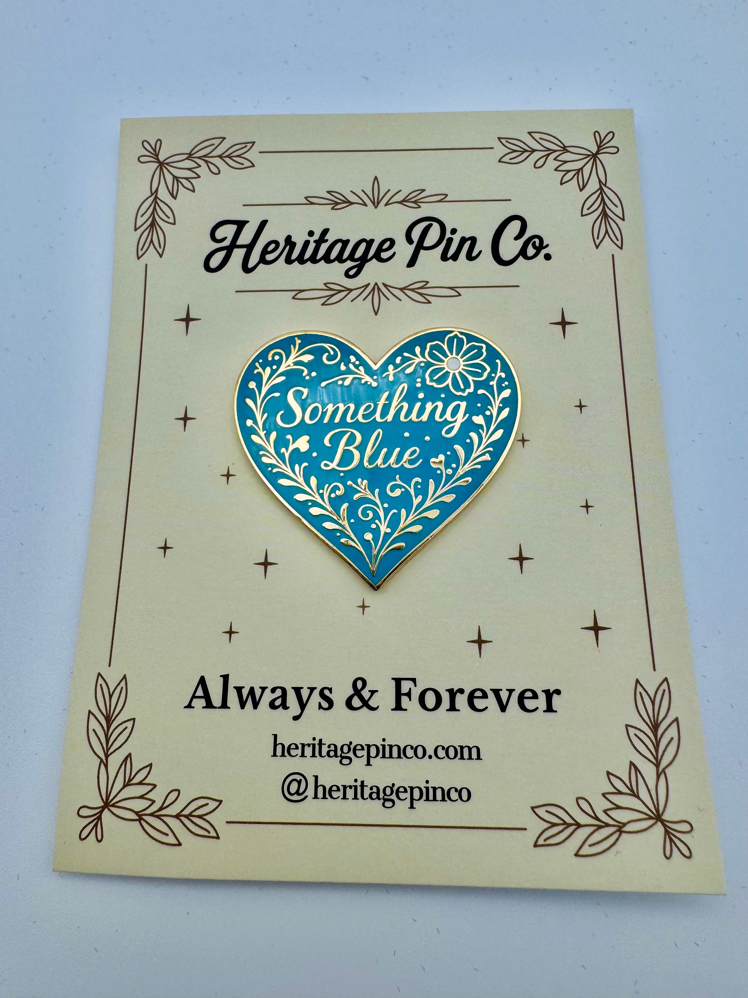 Something Blue | Always & Forever Wedding Pin- AVAILABLE 4.17.26