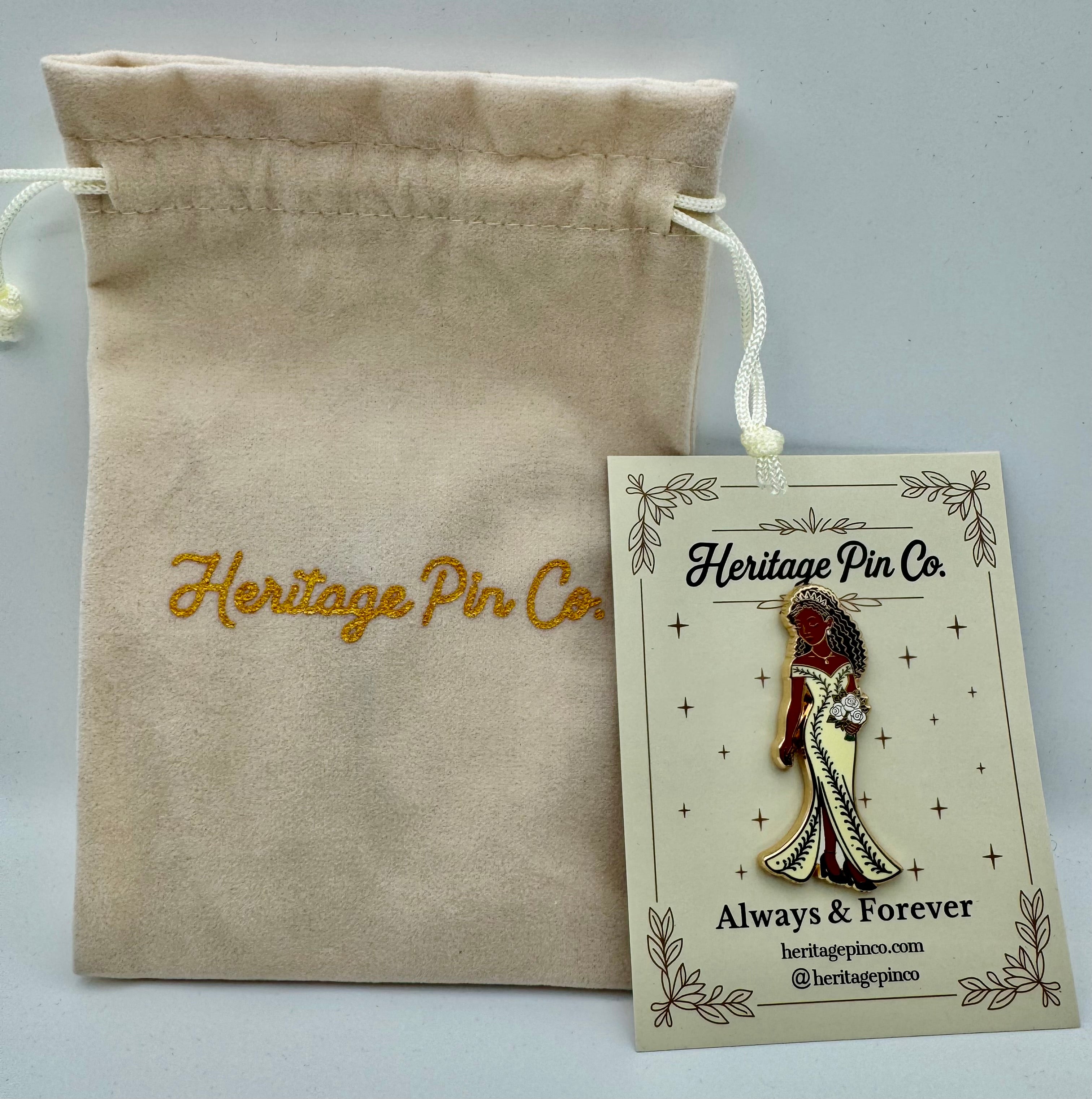 Here Comes the Bride | Always & Forever Bride Pin- AVAILABLE 4.17.26