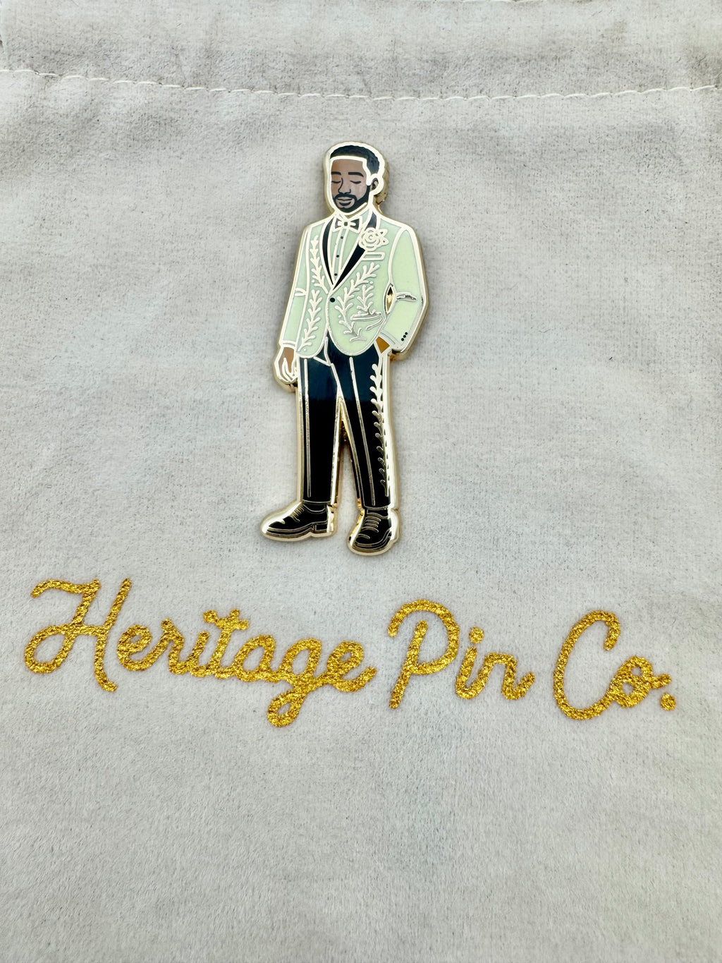 Man of the Moment | Always & Forever Wedding Pin