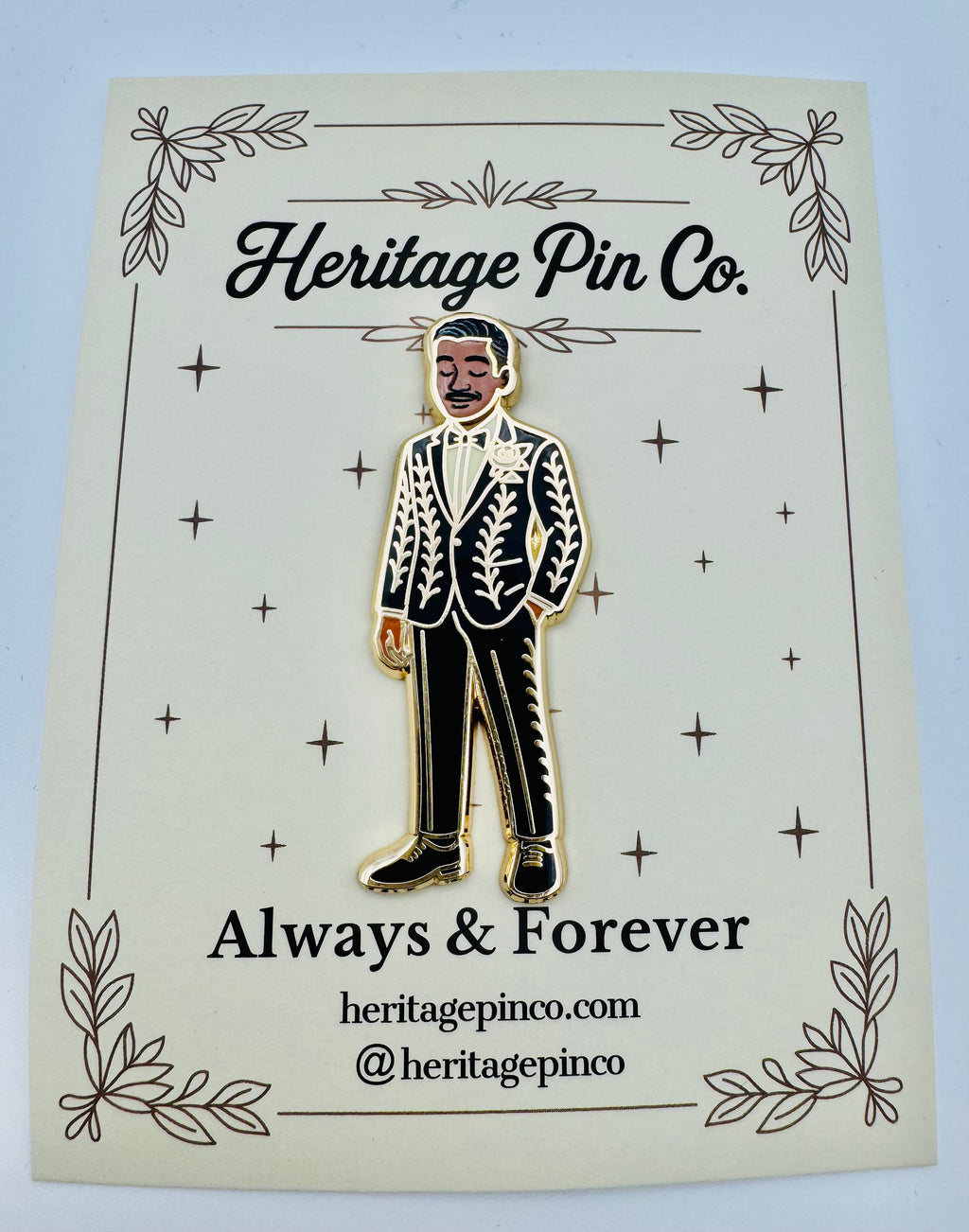 A Father’s Love | Always & Forever Wedding Pin