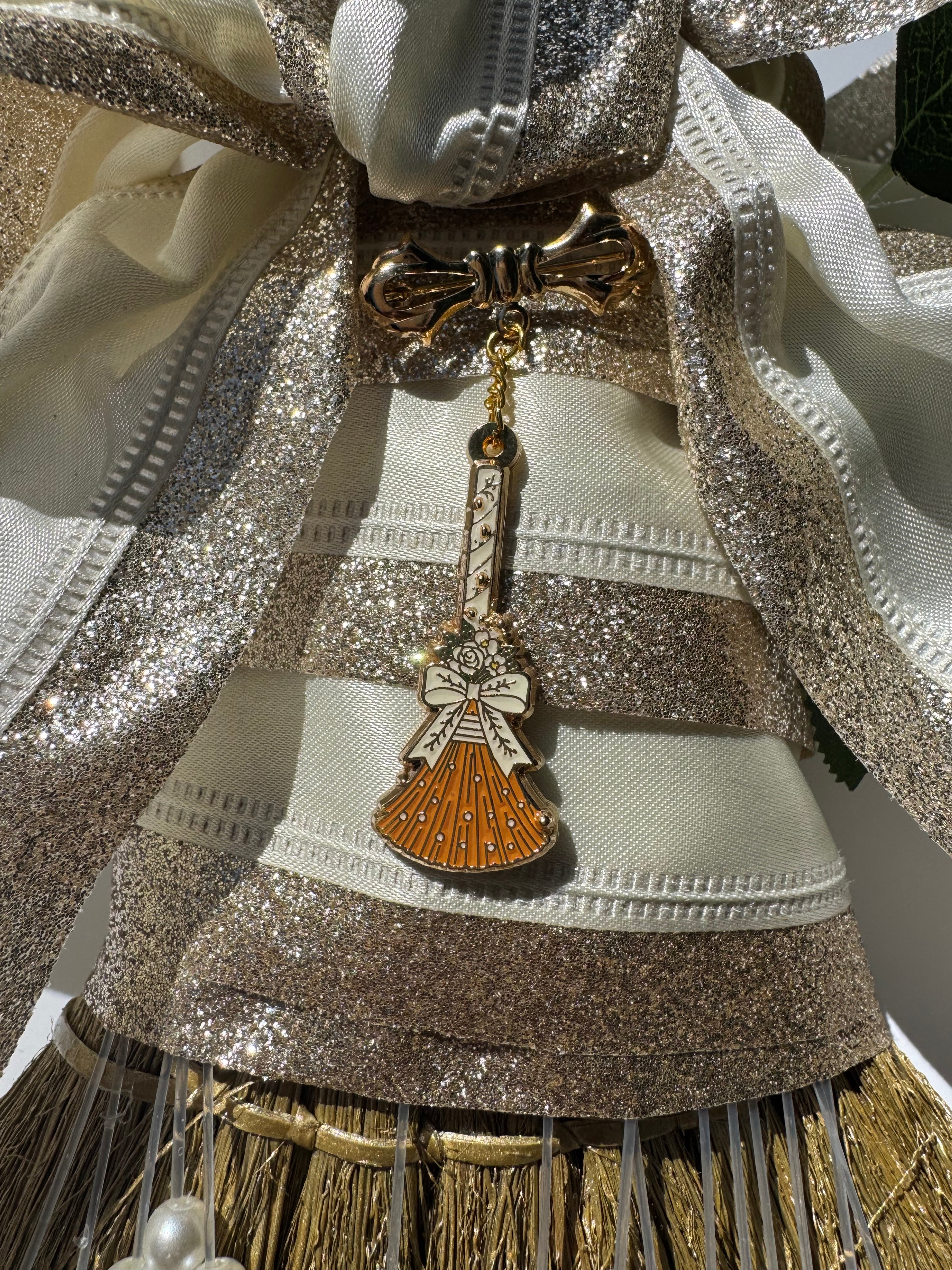 Jumping the Broom | Always & Forever Wedding Pin