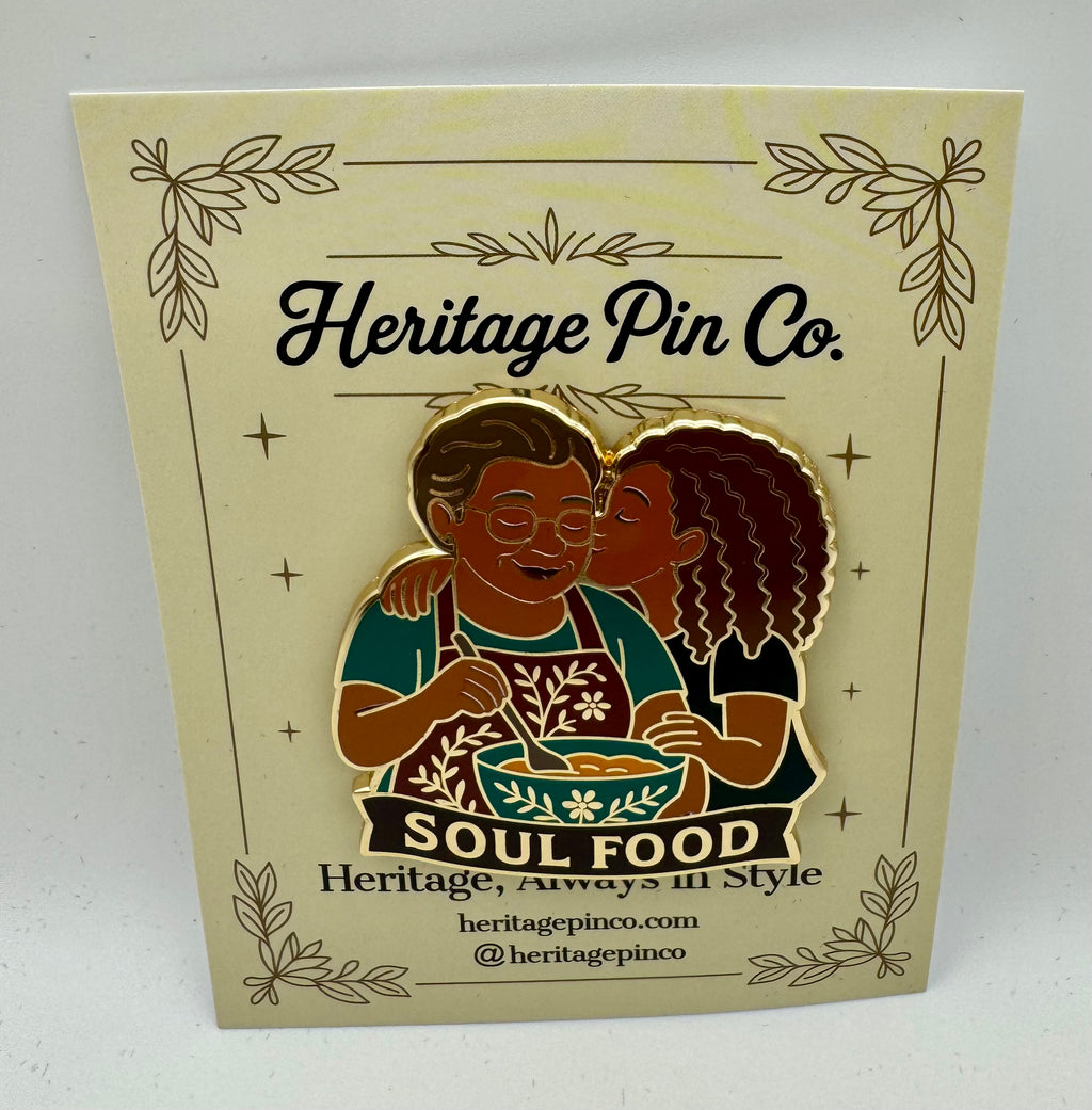 Soul Food | Made with Love Pin