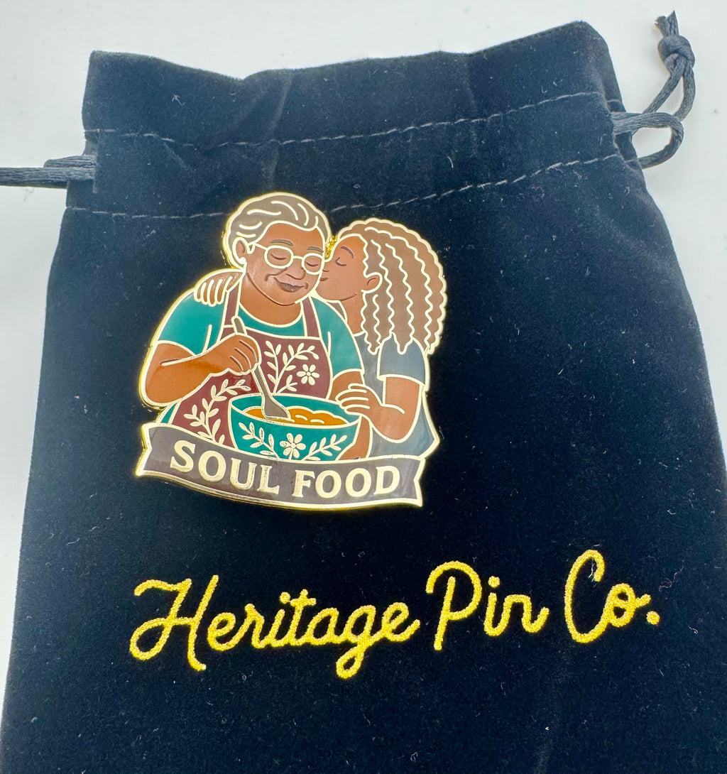 Soul Food | Made with Love Pin