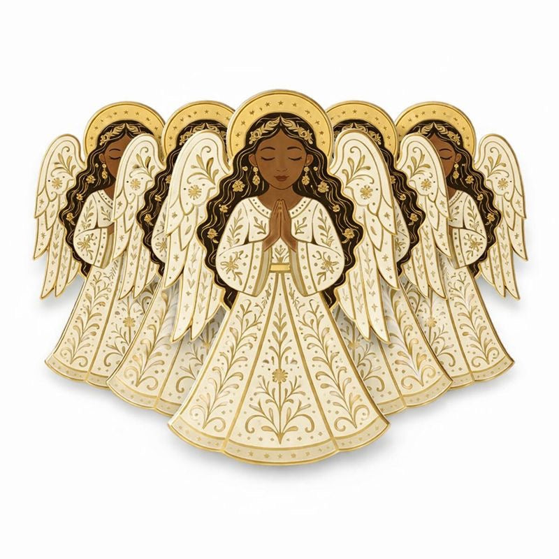 Heritage Angel Keepsake Sticker (Set of 5)