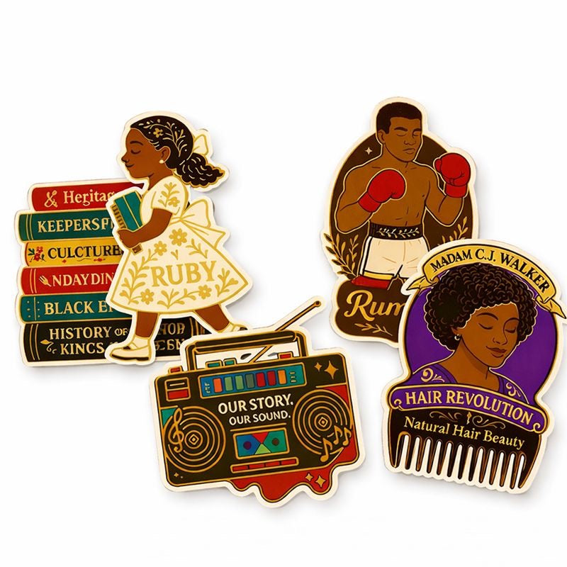 Black History Collector Sticker Series