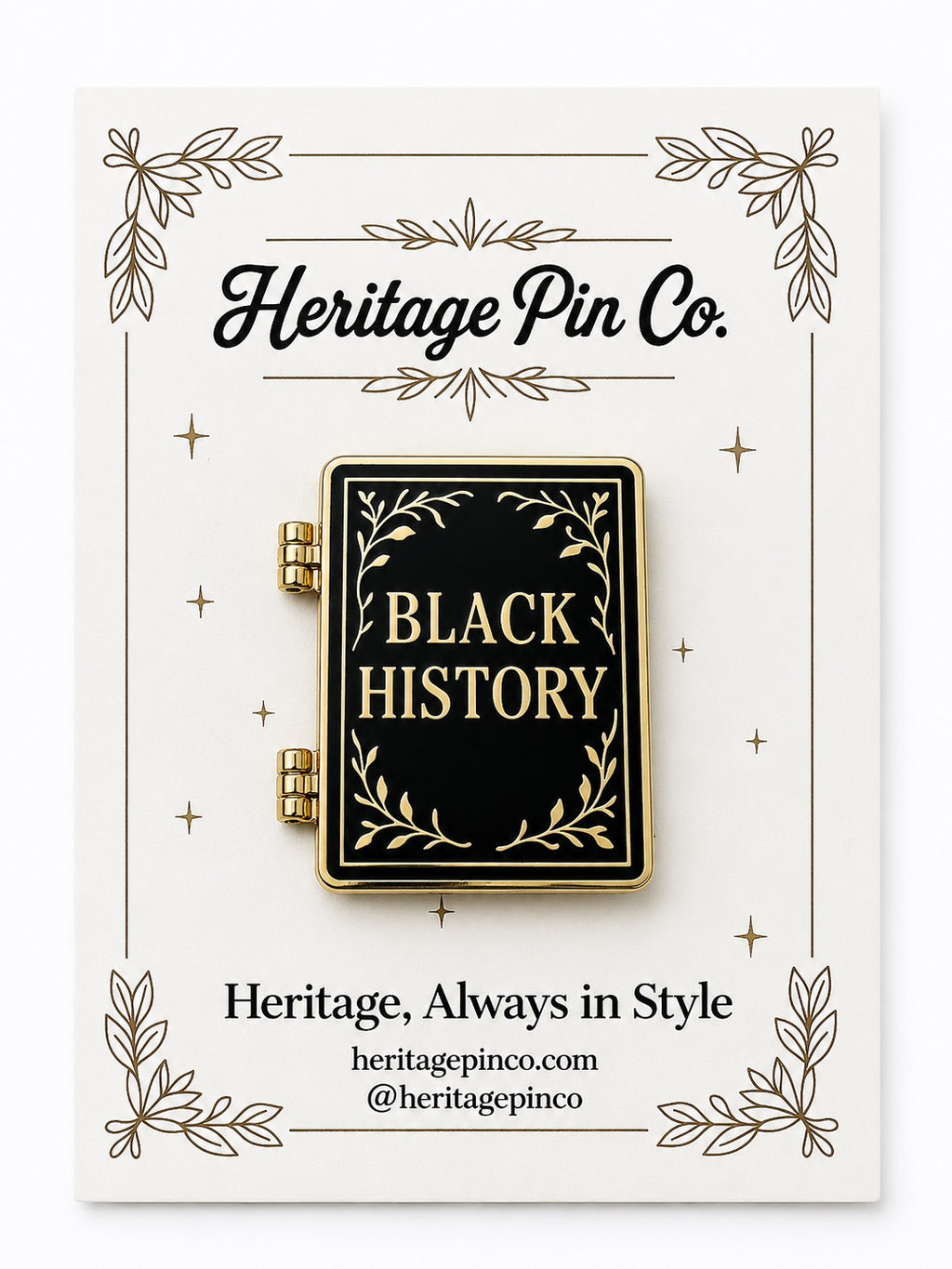 Black History Book | A Story Worth Carrying Pin