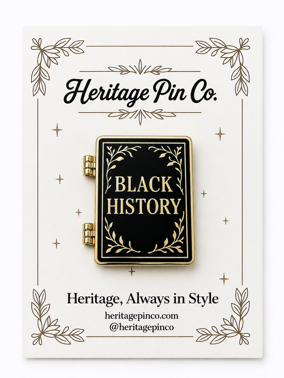 Black History Book | A Story Worth Carrying Pin