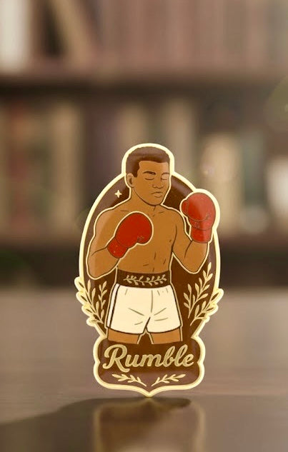 Rumble – The Greatest Lives On (Hard Enamel, Gold Accents) – DROPPING 1/16