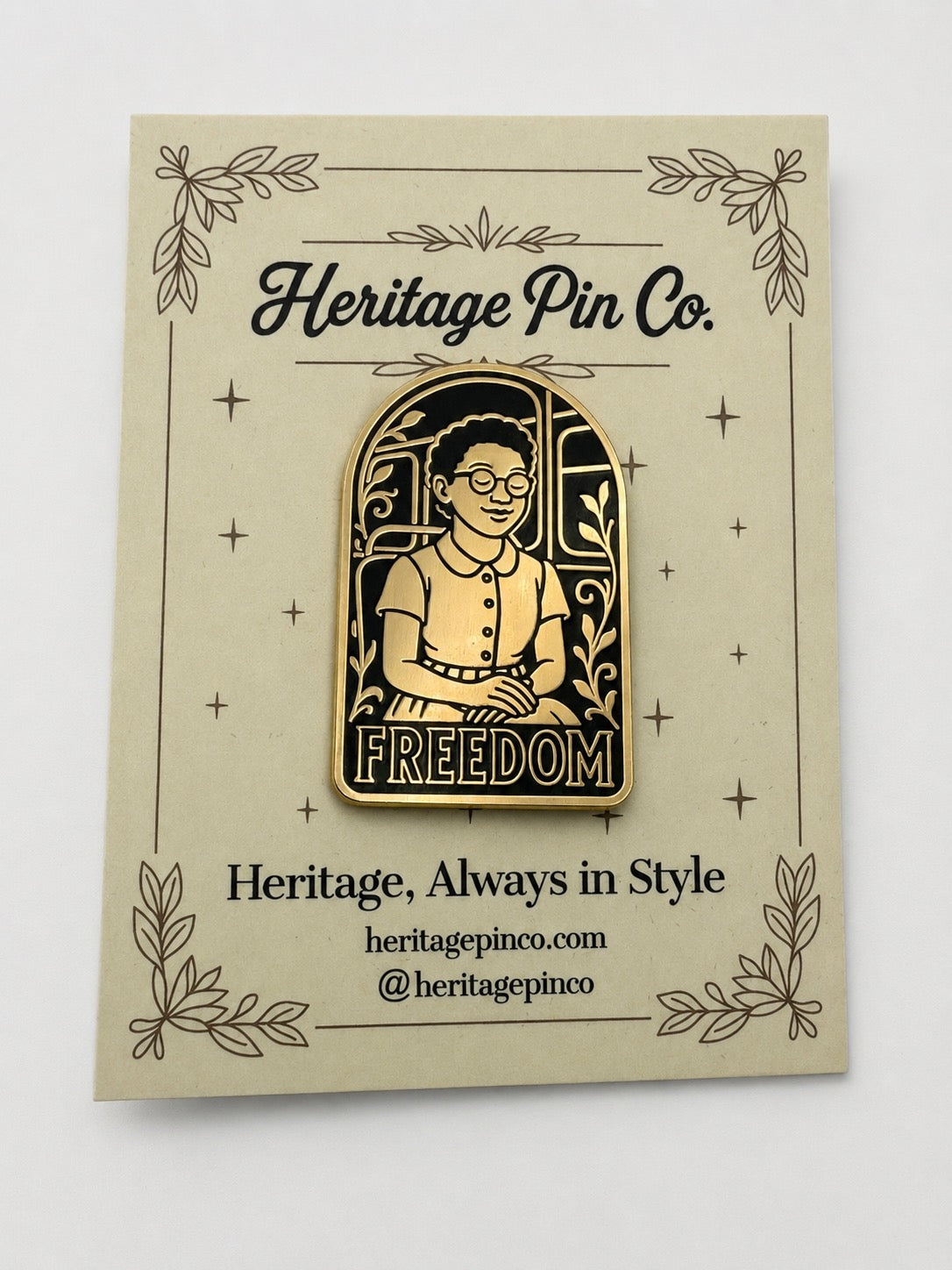 Freedom | Inspired by Rosa Parks Pin