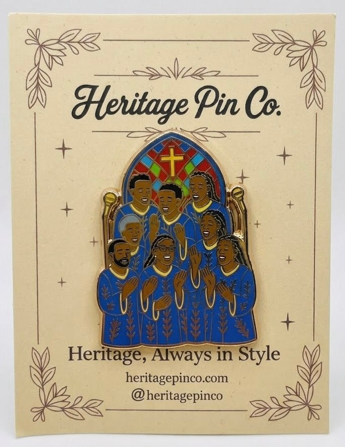 Grace in Praise | Heritage Gospel Choir Pin