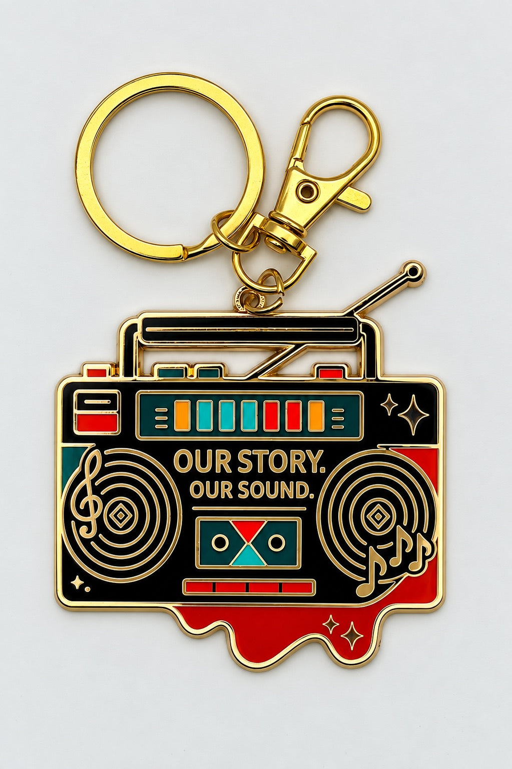 Boom Box | Bag Charm