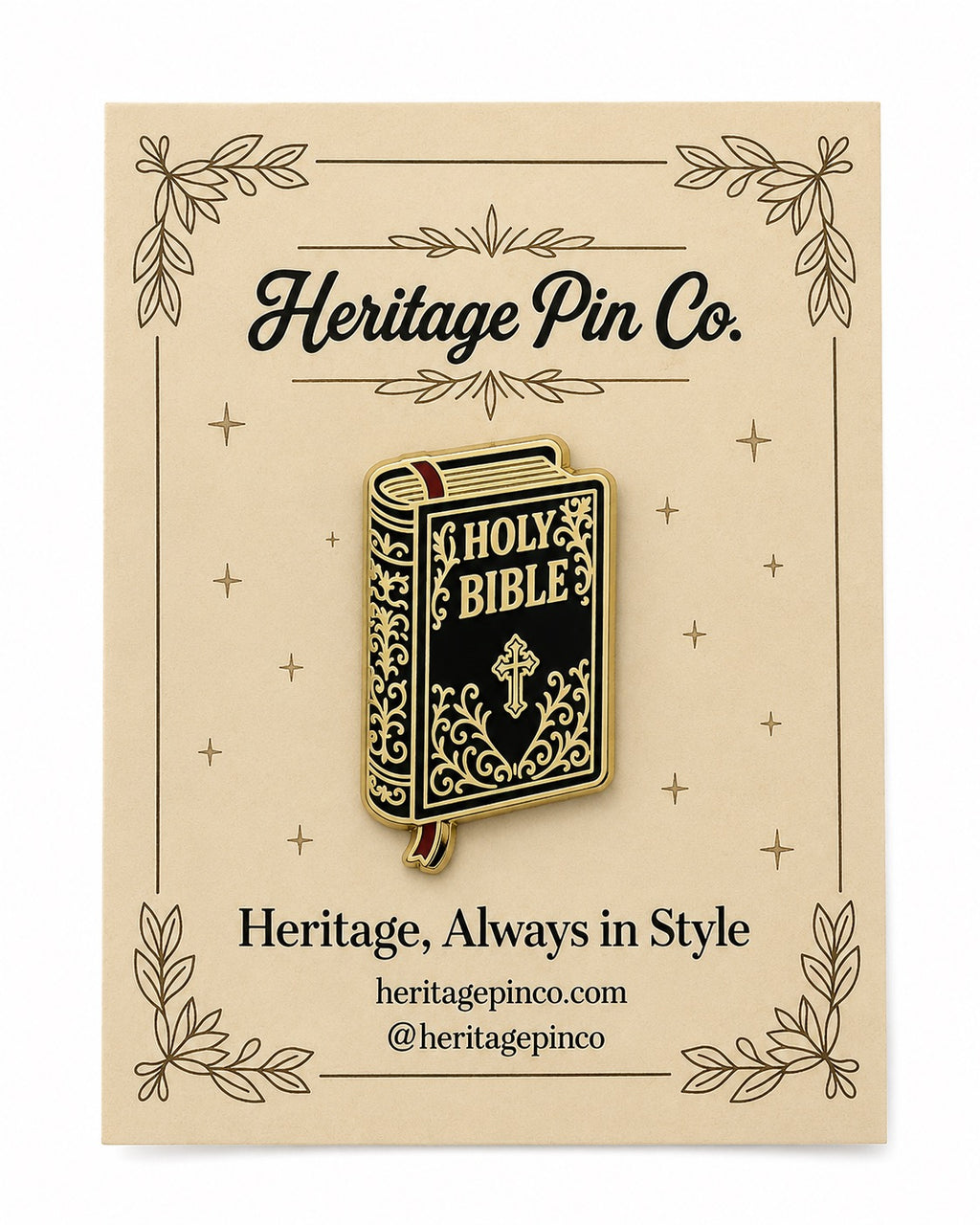 Grace in Faith | Heritage Bible Pin