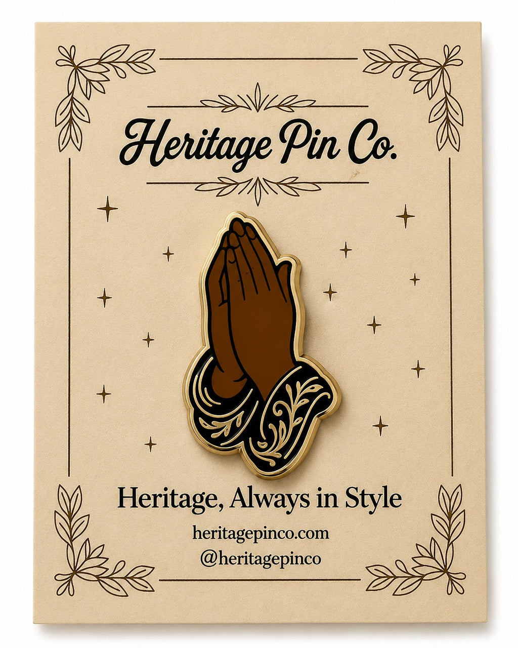 Grace in Prayer | Prayer Hands Pin