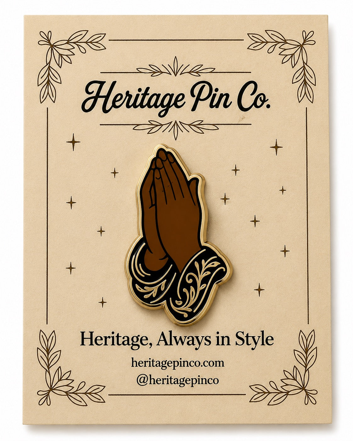 Grace in Prayer | Prayer Hands Pin