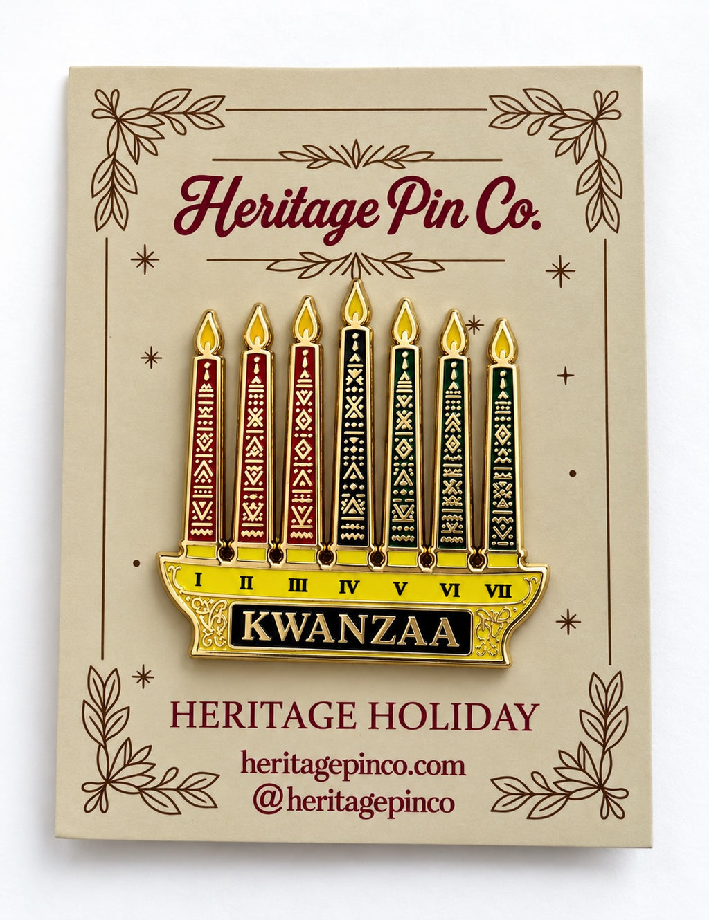 Kwanzaa | Heritage Holiday Pin