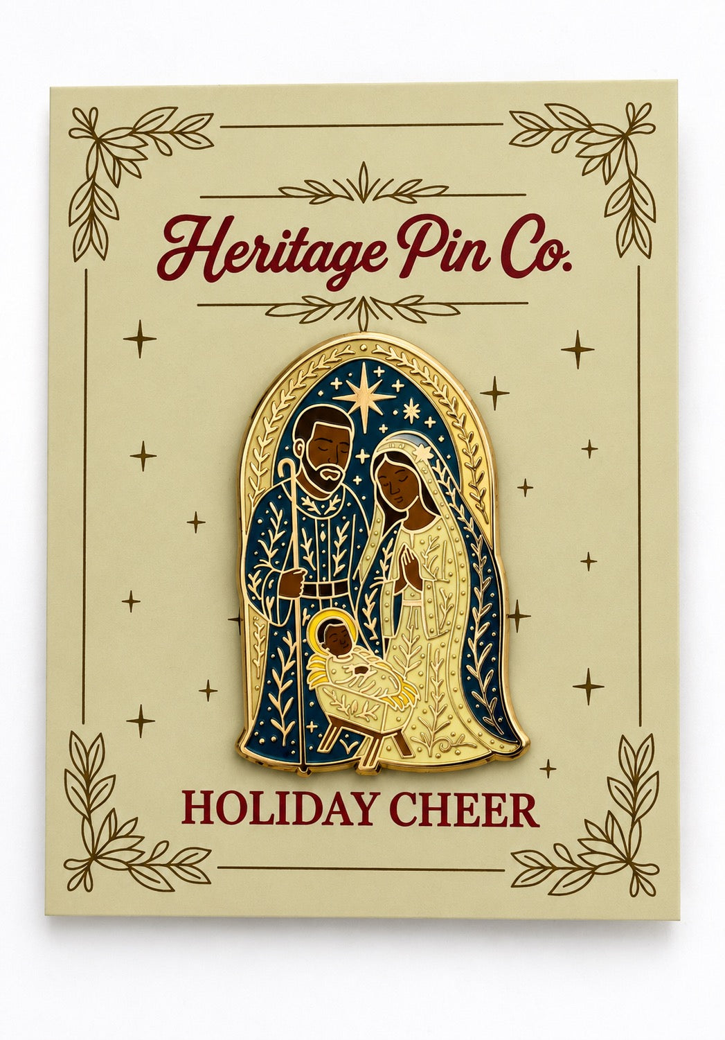 Nativity | Heritage Holiday Pin