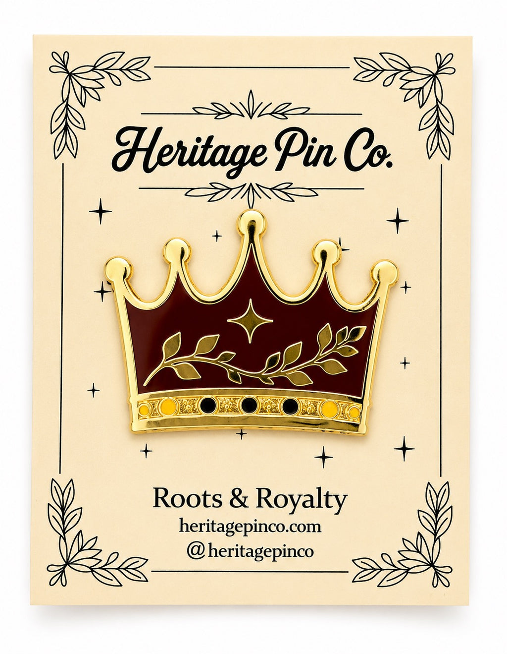 Crown of Legacy™ | Who We Are Pin