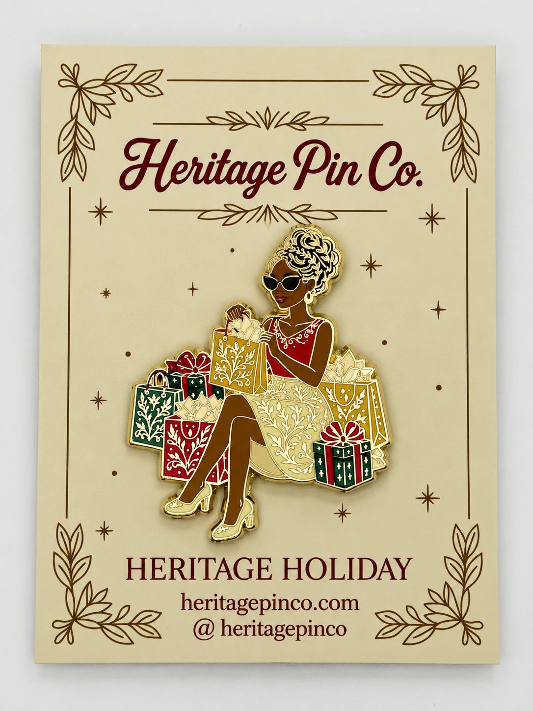 In the Bag | Heritage Shopper Pin