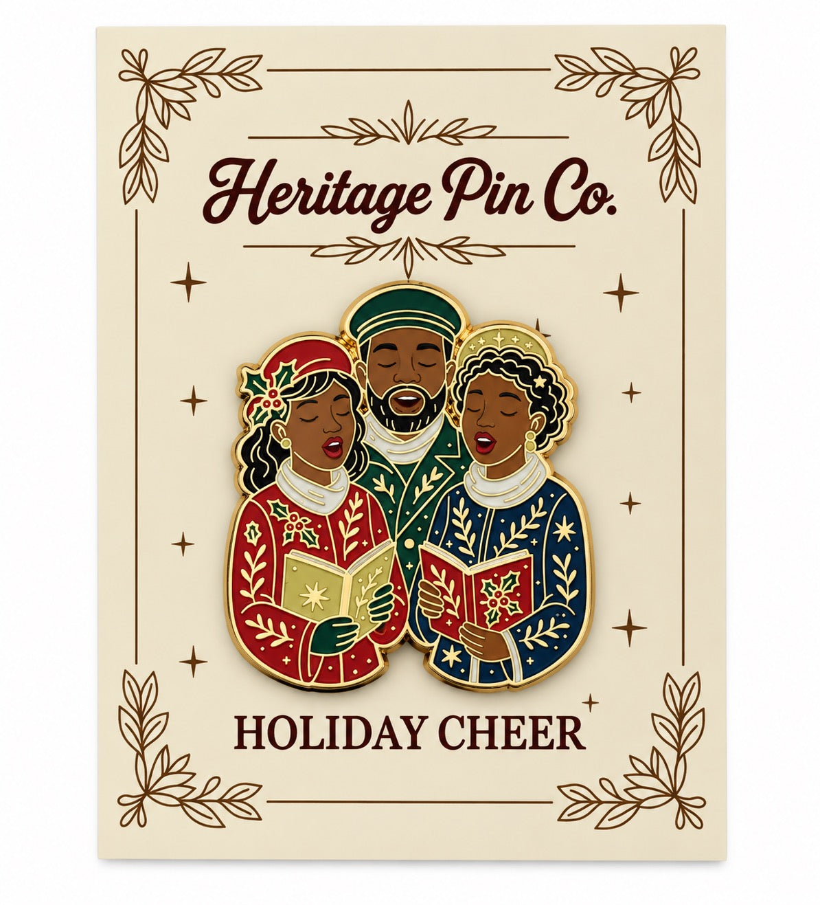 Carolers | Heritage Holiday Pin