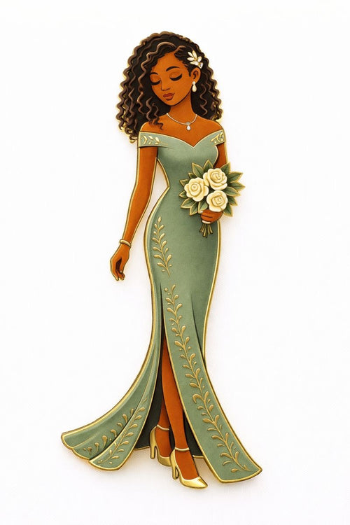 By Her Side | Always & Forever Wedding Pin