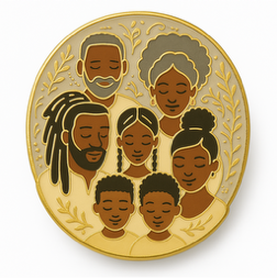 Generations | Heritage Family Portrait Pin