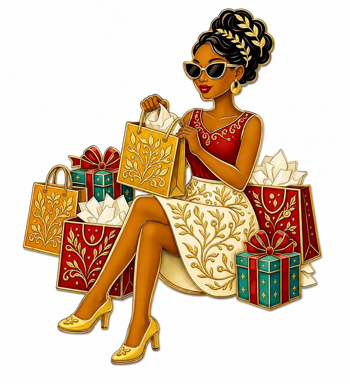 In the Bag | Heritage Shopper Pin