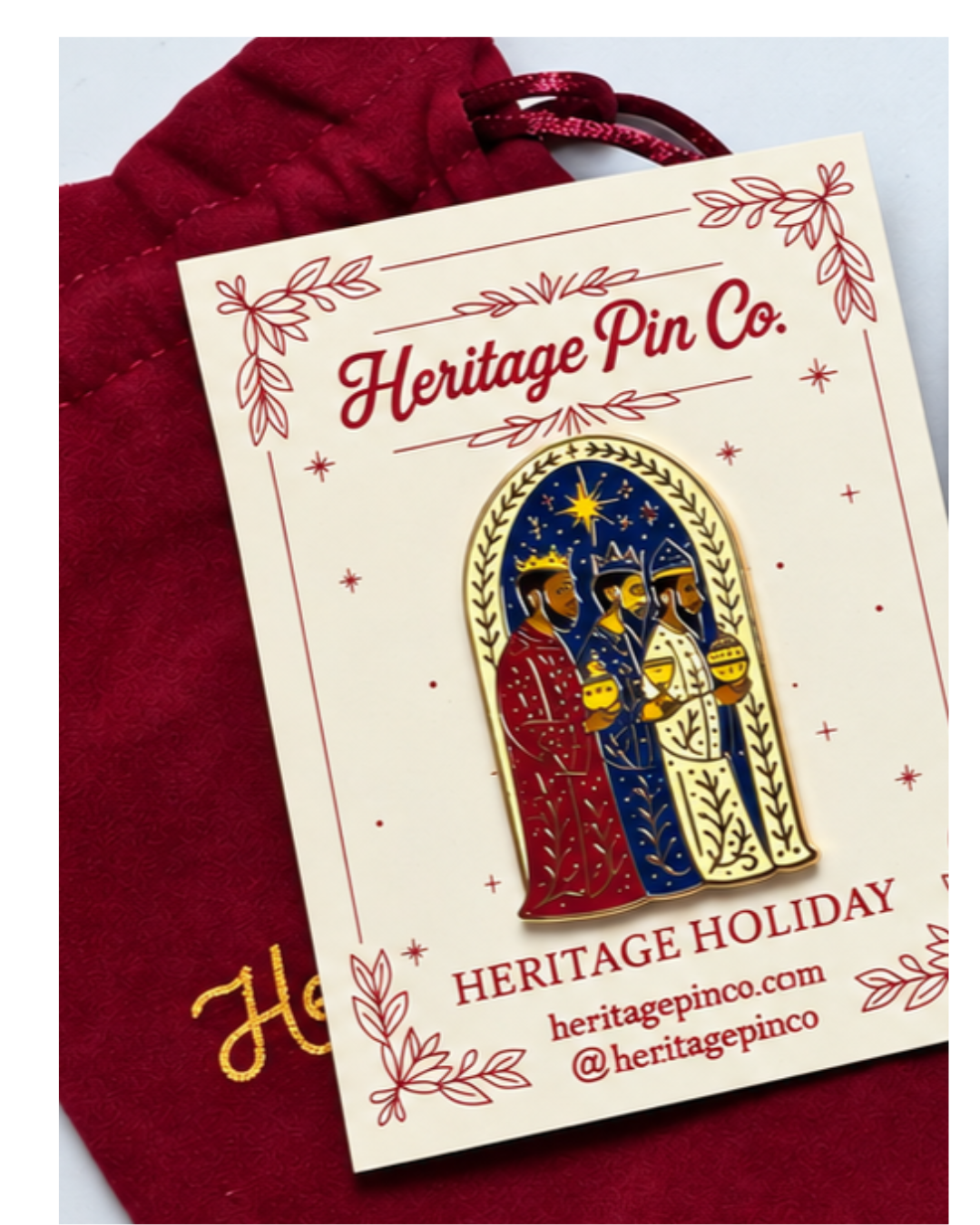 Three Wisemen | Heritage Holiday Pin