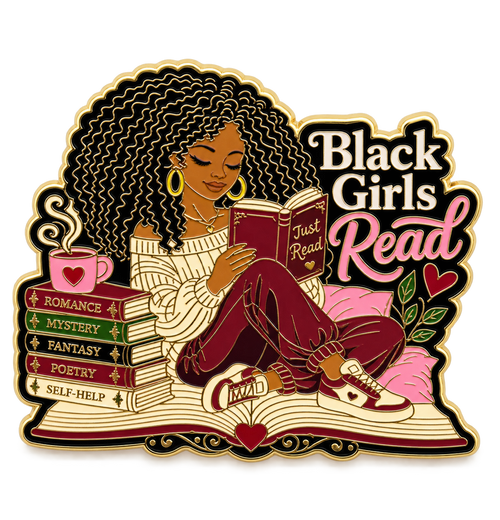 Black Girls Read | Enamel Pin